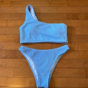 Shein Blue Swimsuit